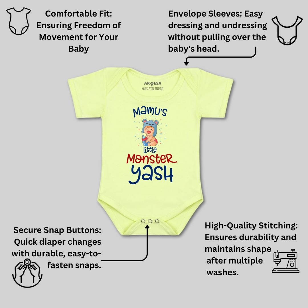 Arvesa Mamu Little Monster Baby Boy & Girl Dress