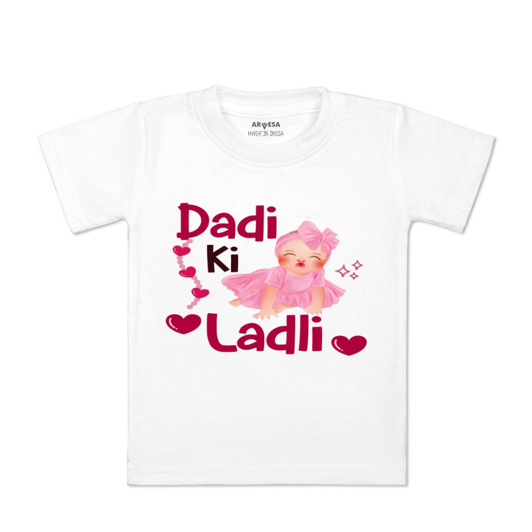 Arvesa Dadi Ki Ladli Design-1255 White 0-3 Months Jumpsuit for Baby Boy & Girl dress .
