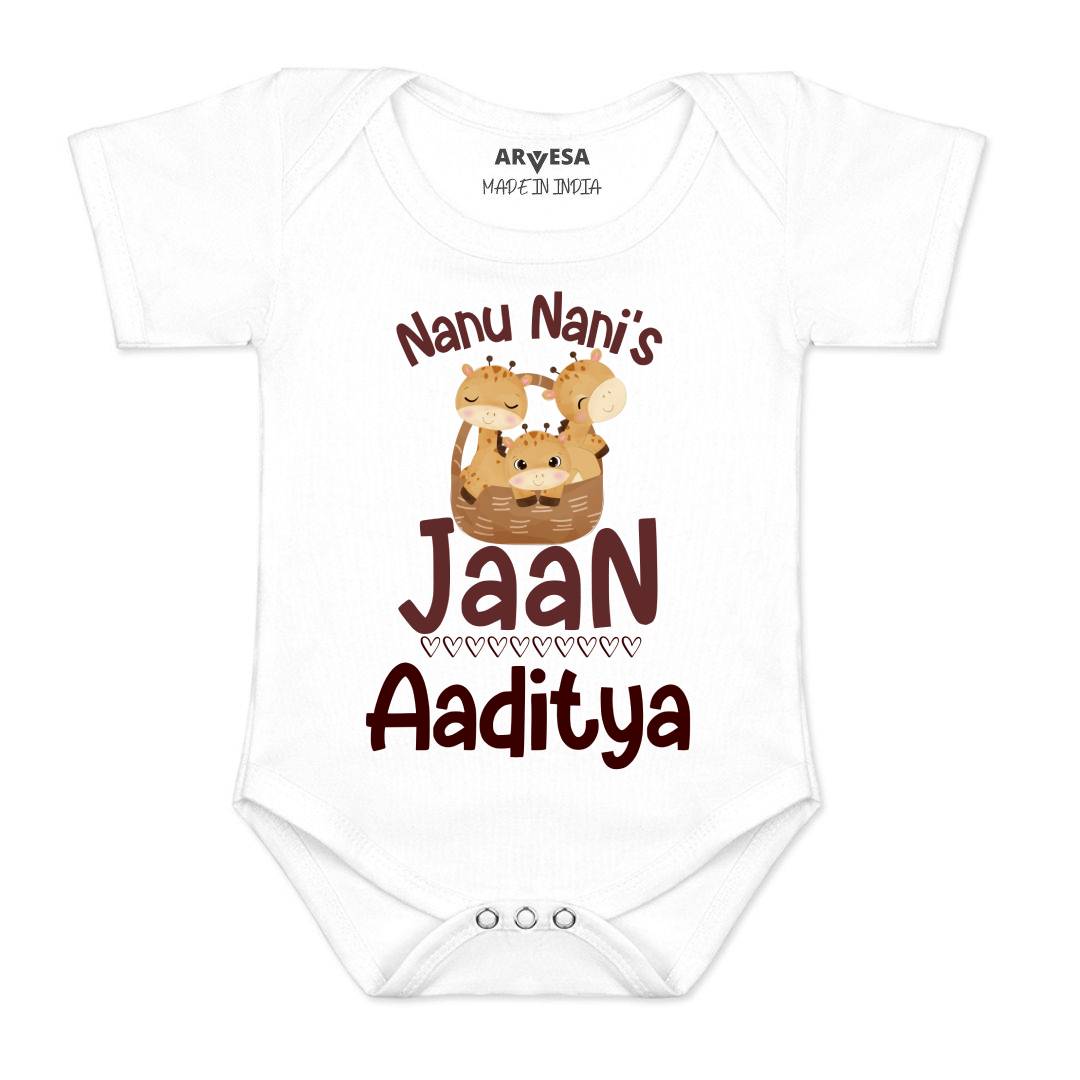 Arvesa Nanu Nani'S Jaan Baby Boy & Girl Dress
