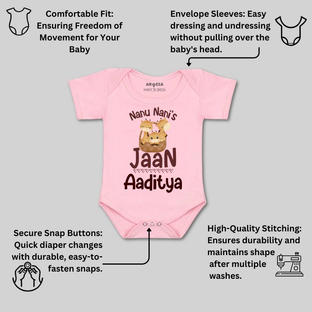 Arvesa Nanu Nani'S Jaan Baby Boy & Girl Dress
