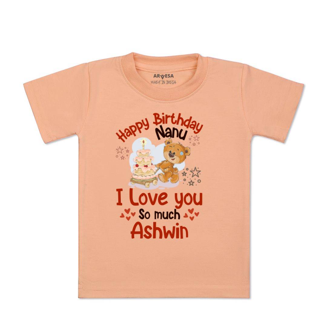 Arvesa Happy Birthday Nanu Baby Boy & Girl Dress