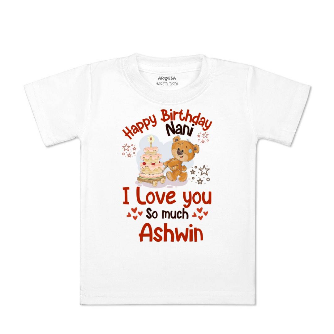 Arvesa Happy Birthday Nani Baby Boy & Girl Dress