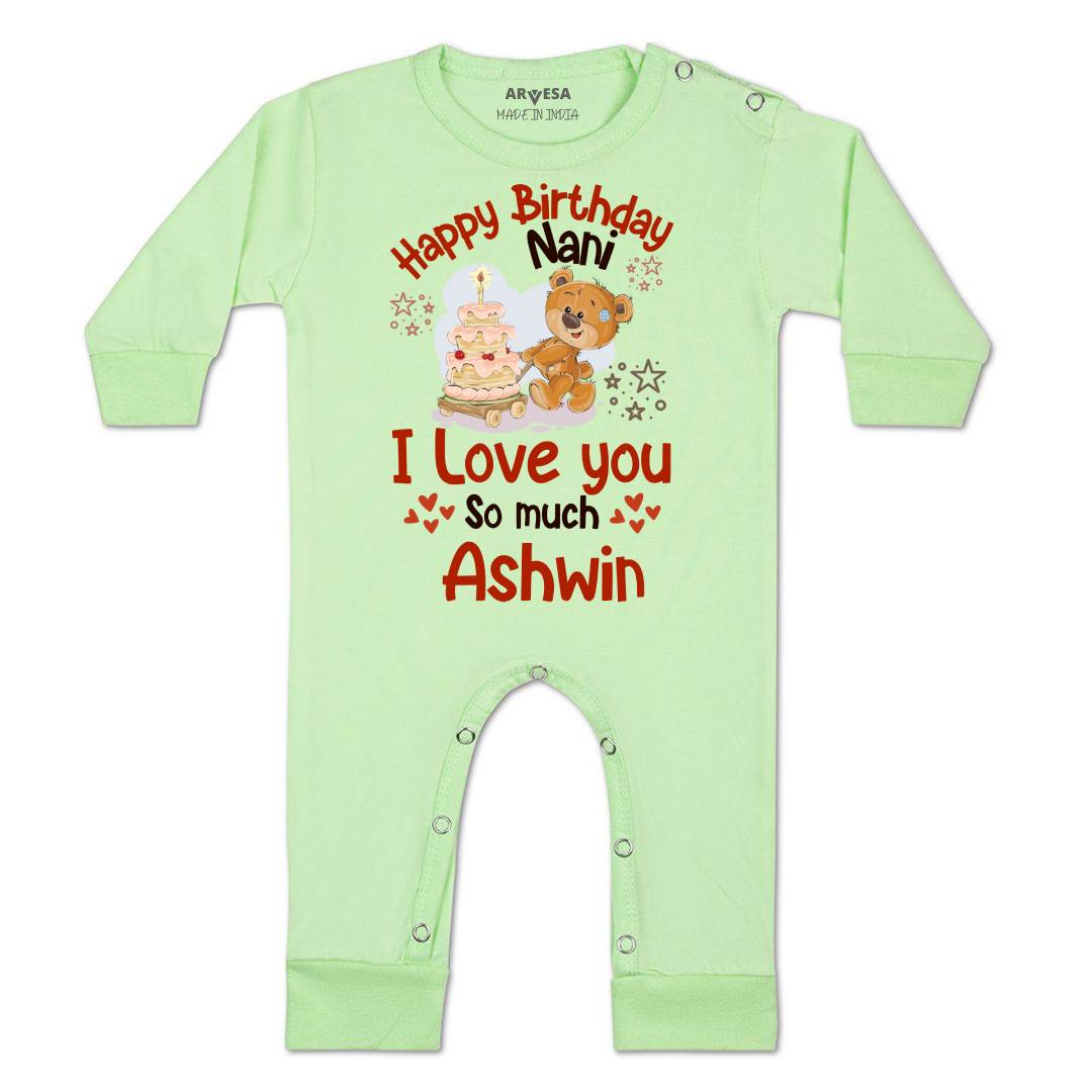 Arvesa Happy Birthday Nani Baby Boy & Girl Dress