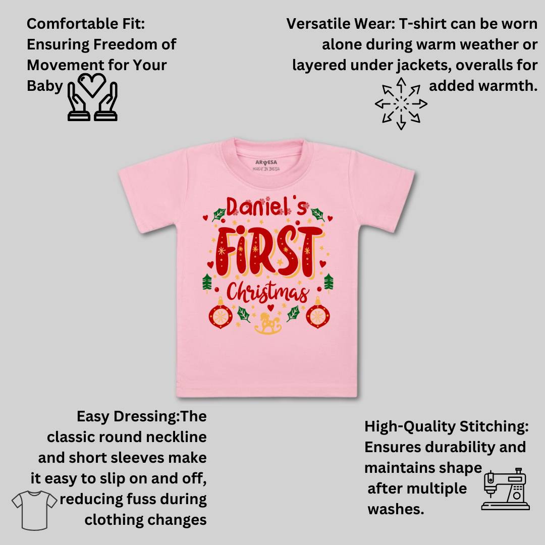 Arvesa My First Christmas  Baby Boy & Girl Dress