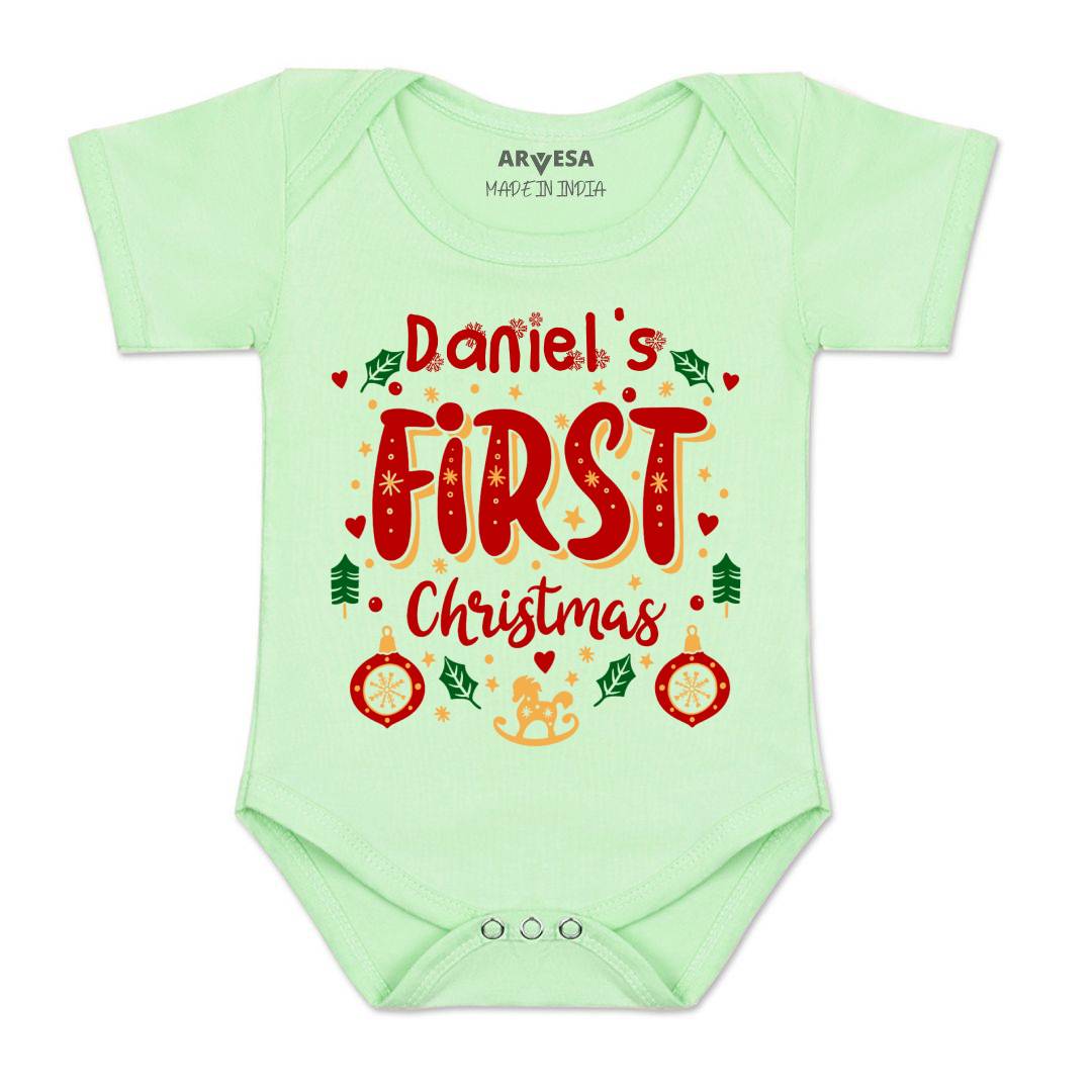 Arvesa My First Christmas  Baby Boy & Girl Dress