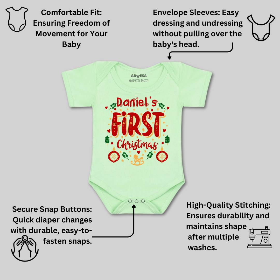 Arvesa My First Christmas  Baby Boy & Girl Dress