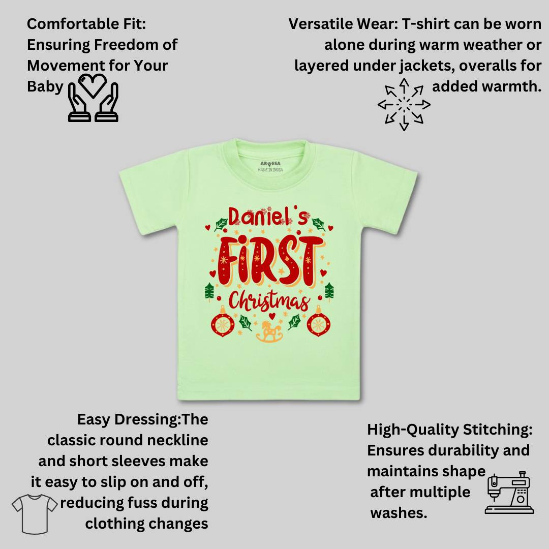 Arvesa My First Christmas  Baby Boy & Girl Dress