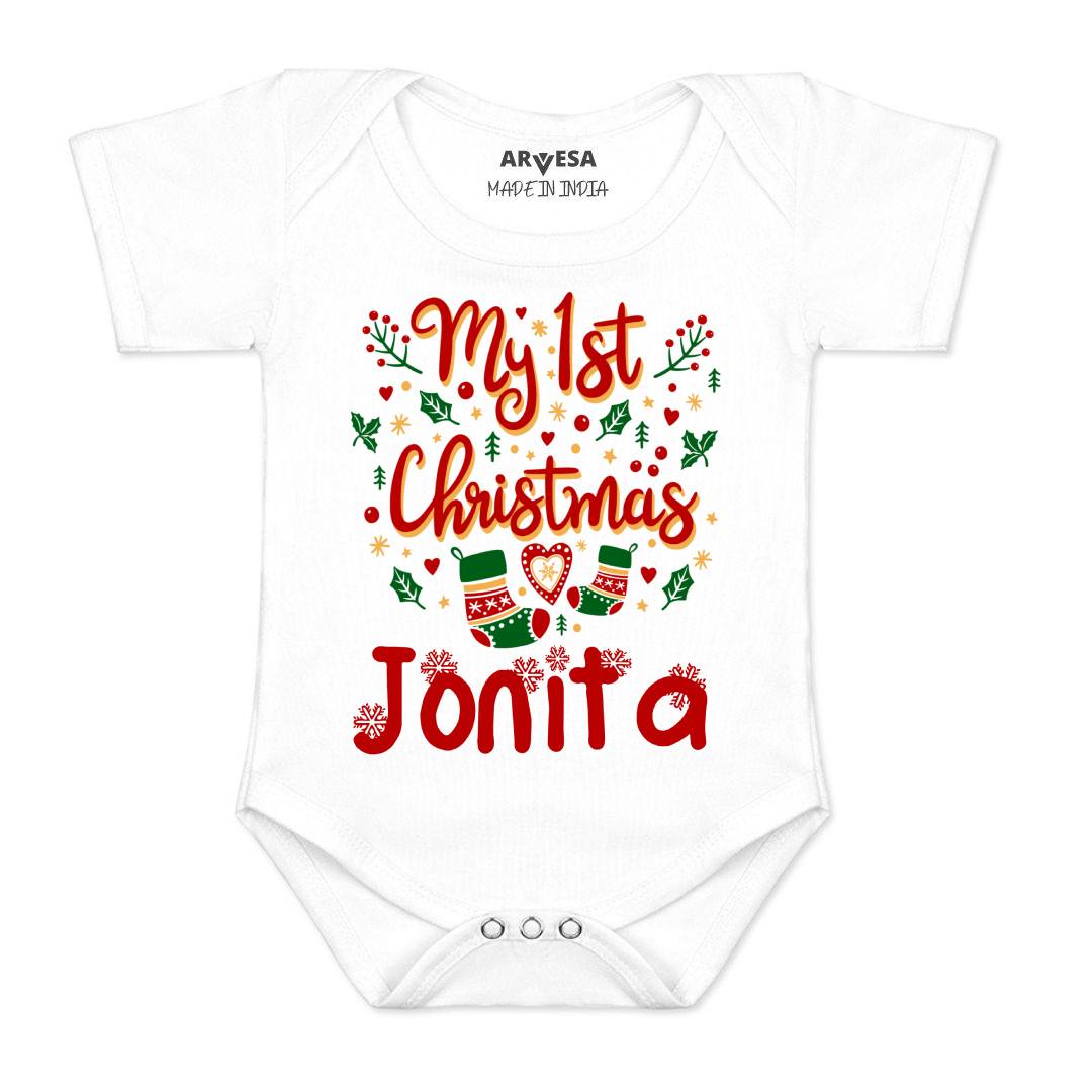 Arvesa My First Christmas  Baby Boy & Girl Dress