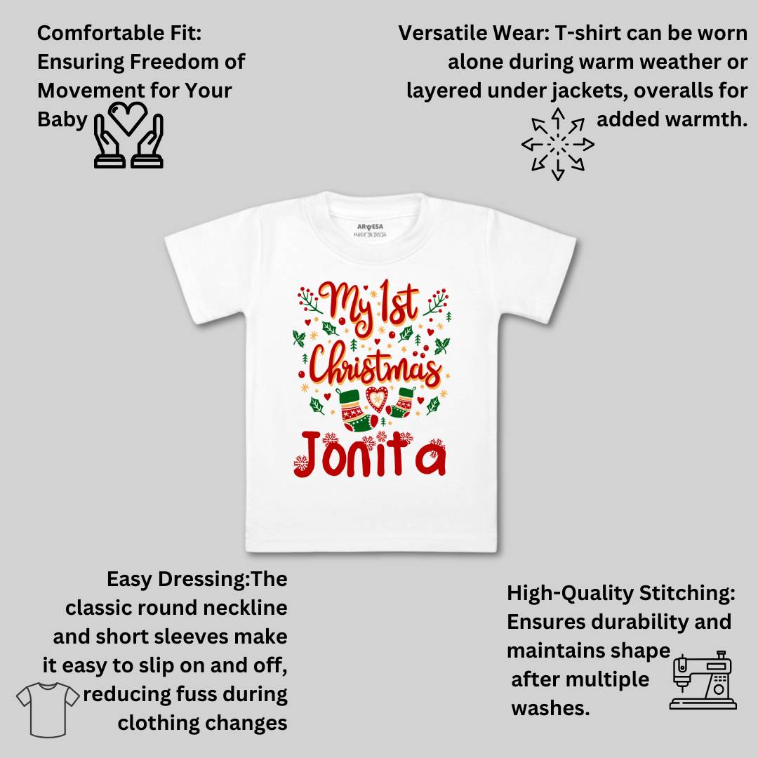 Arvesa My First Christmas  Baby Boy & Girl Dress