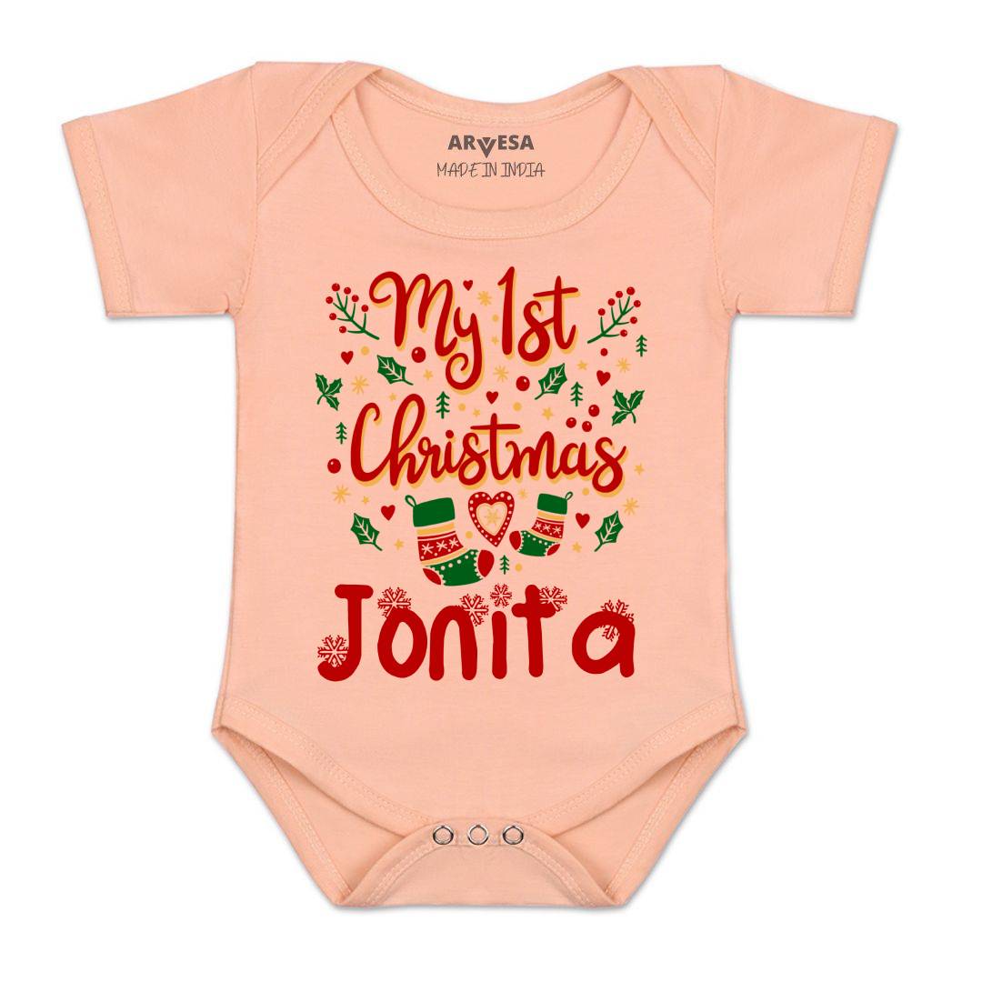 Arvesa My First Christmas  Baby Boy & Girl Dress