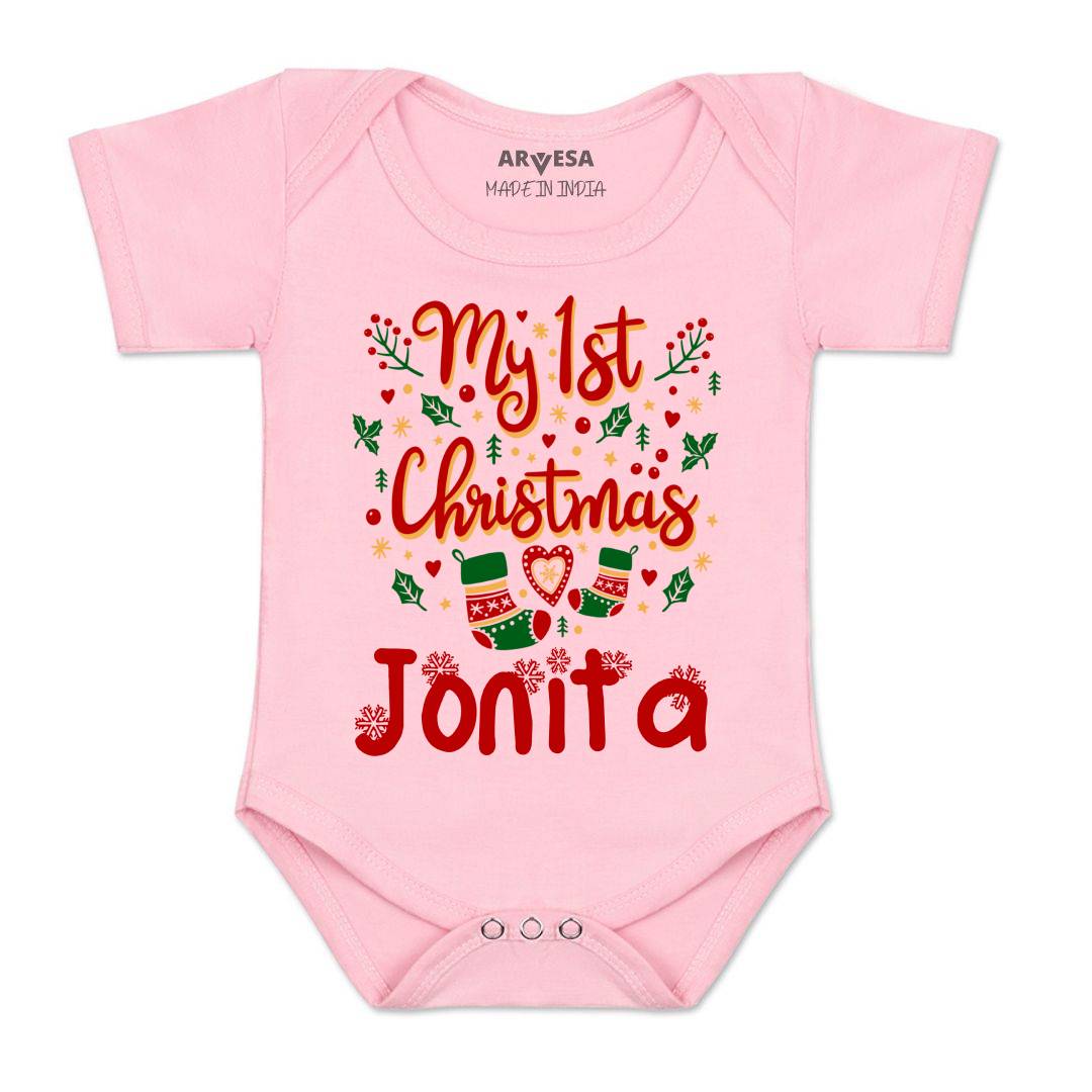 Arvesa My First Christmas  Baby Boy & Girl Dress