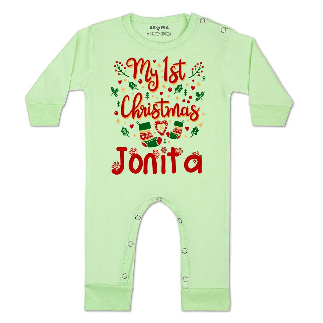 Arvesa My First Christmas  Baby Boy & Girl Dress