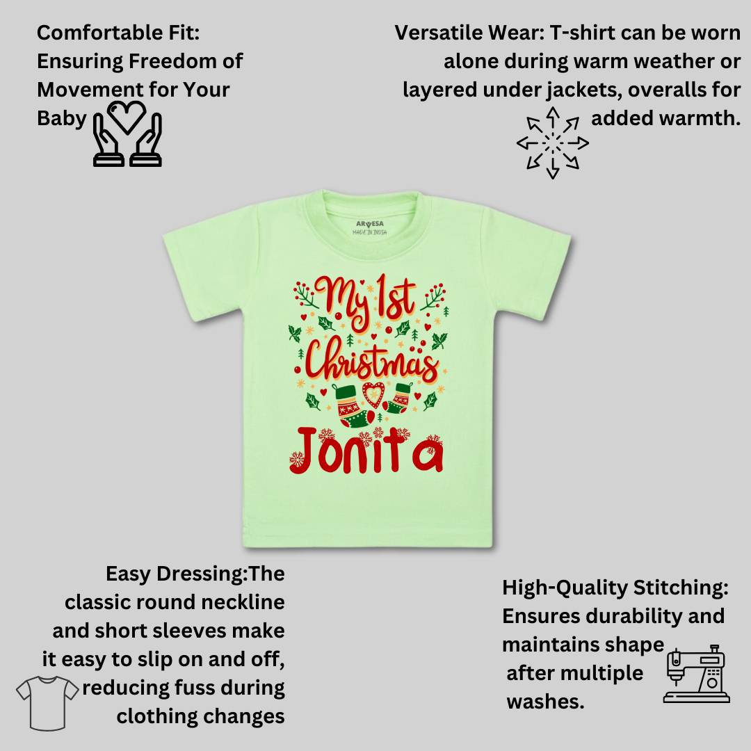 Arvesa My First Christmas  Baby Boy & Girl Dress