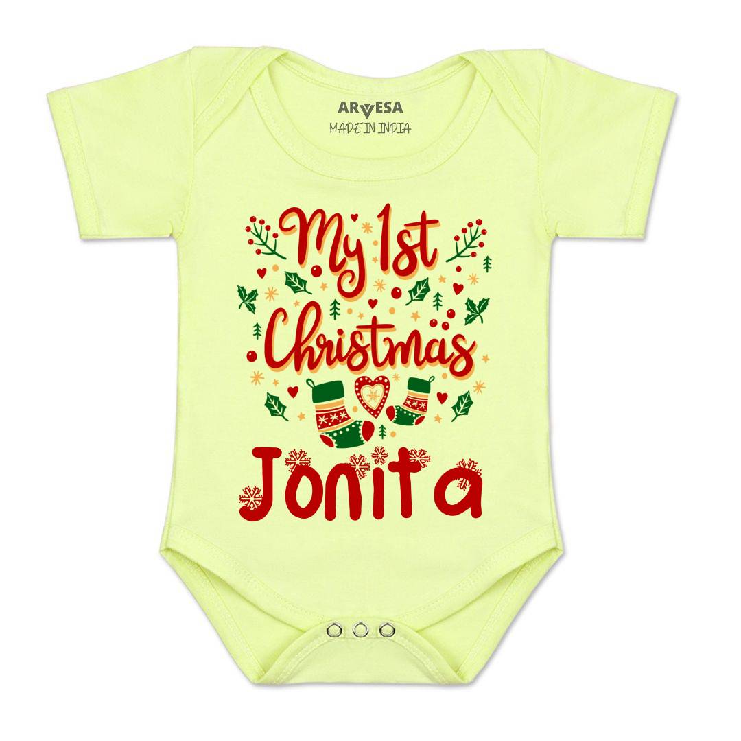Arvesa My First Christmas  Baby Boy & Girl Dress