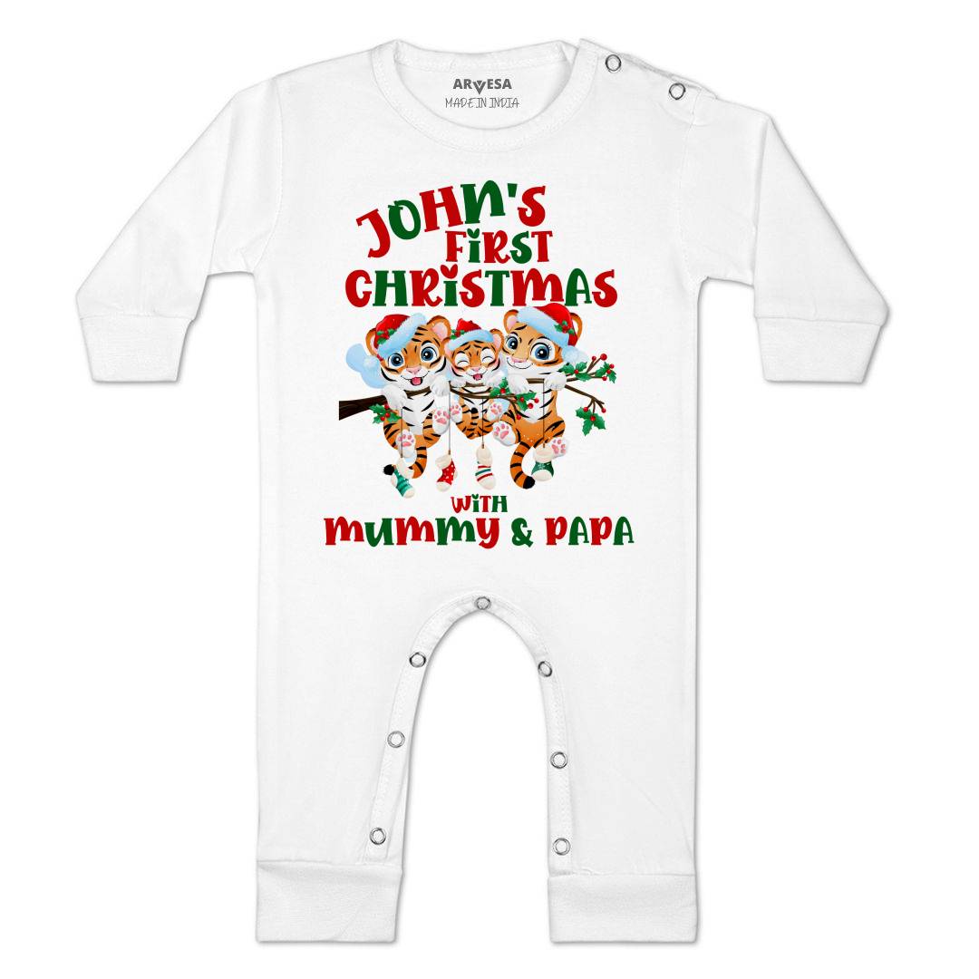 Arvesa My First Christmas  Baby Boy & Girl Dress