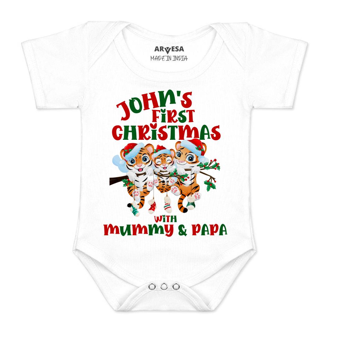 Arvesa My First Christmas  Baby Boy & Girl Dress