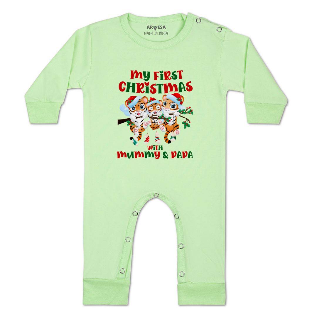 Arvesa Design-1270 Christmas My First Baby Boy and Baby Girl Dress .
