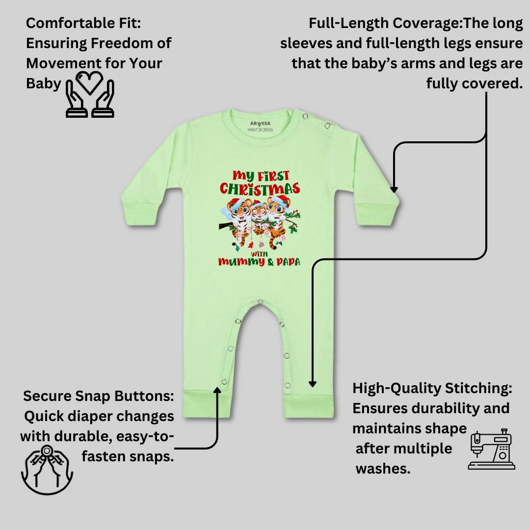 Arvesa Design-1270 Christmas My First Baby Boy and Baby Girl Dress .