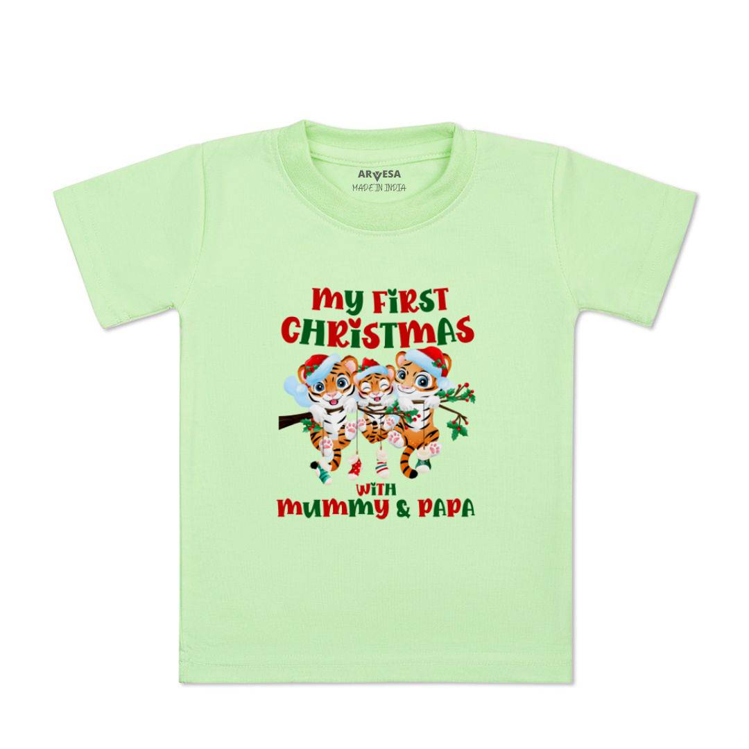 Arvesa Design-1270 Christmas My First Baby Boy and Baby Girl Dress .