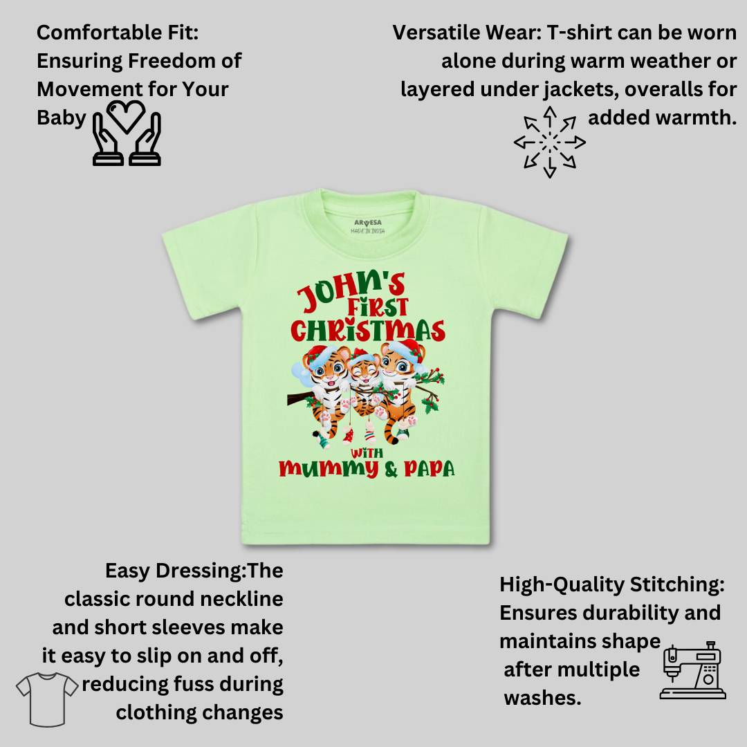 Arvesa My First Christmas  Baby Boy & Girl Dress