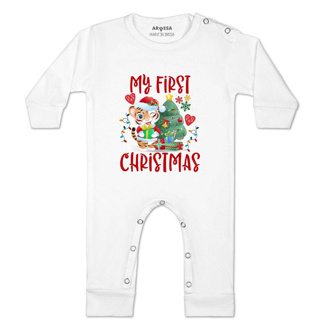 Arvesa Design-1271 Christmas My First Baby Boy and Baby Girl Dress .