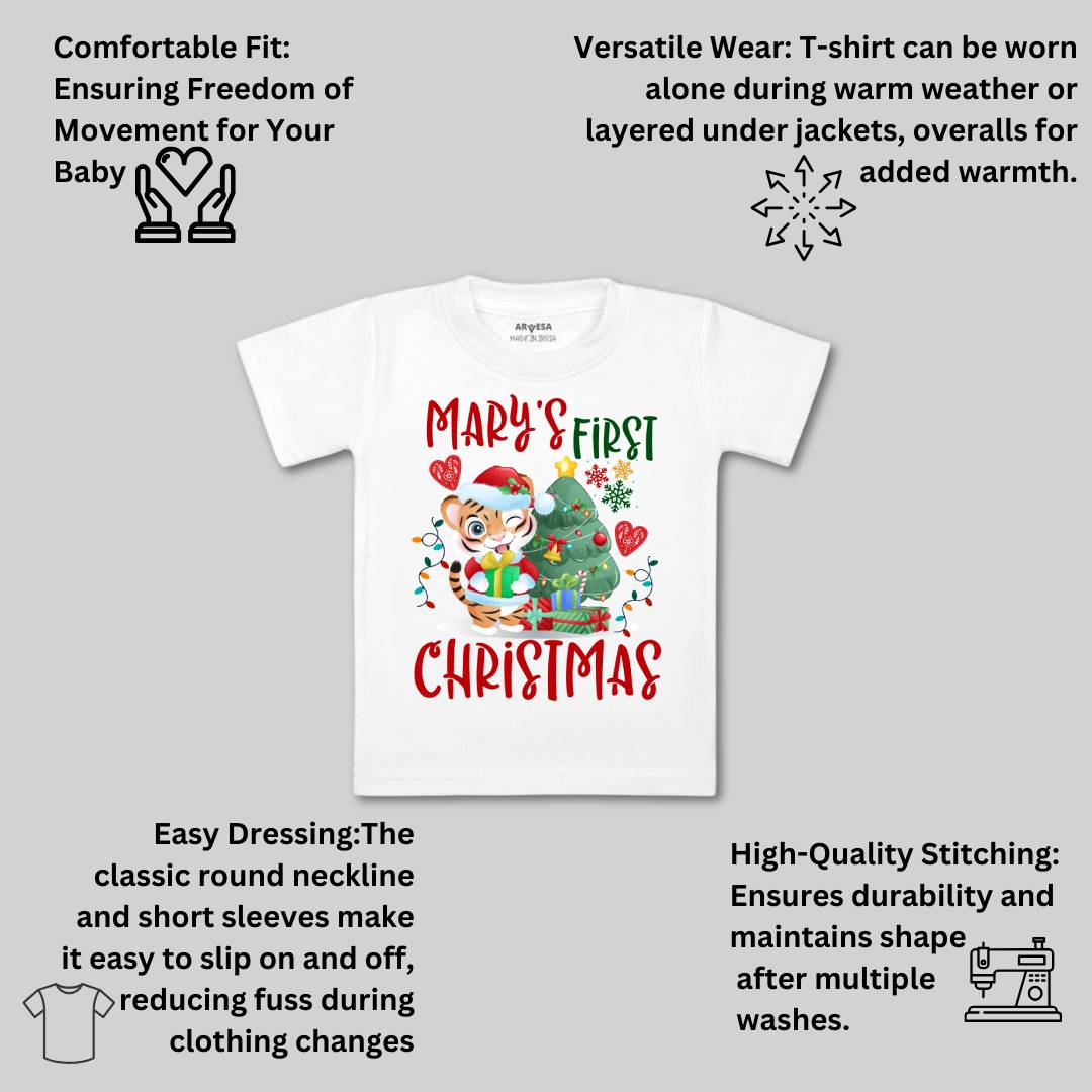 Arvesa My First Christmas  Baby Boy & Girl Dress