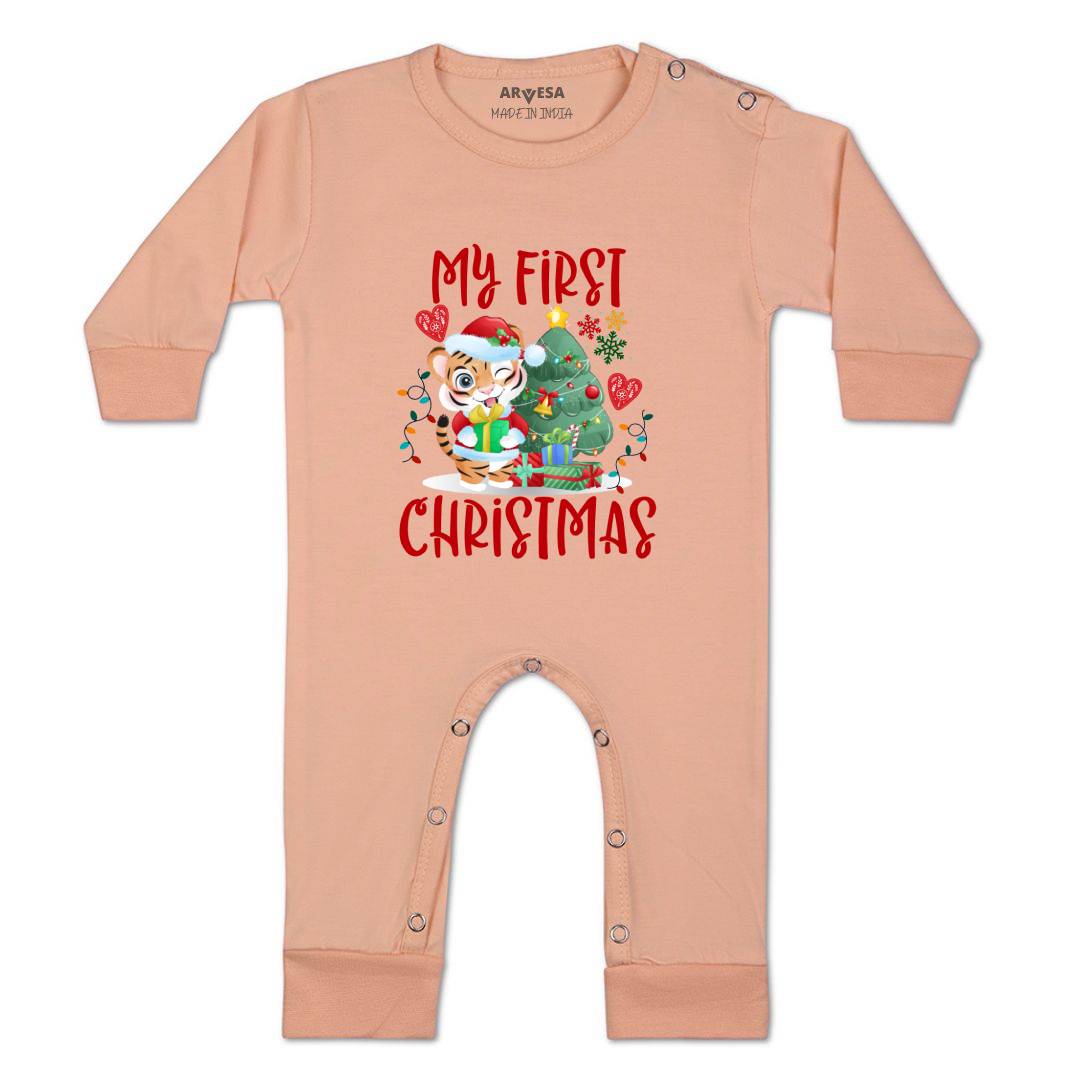 Arvesa Design-1271 Christmas My First Baby Boy and Baby Girl Dress .