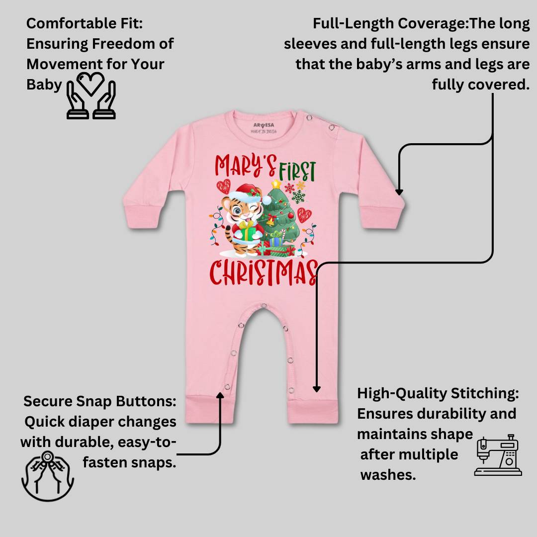 Arvesa My First Christmas  Baby Boy & Girl Dress