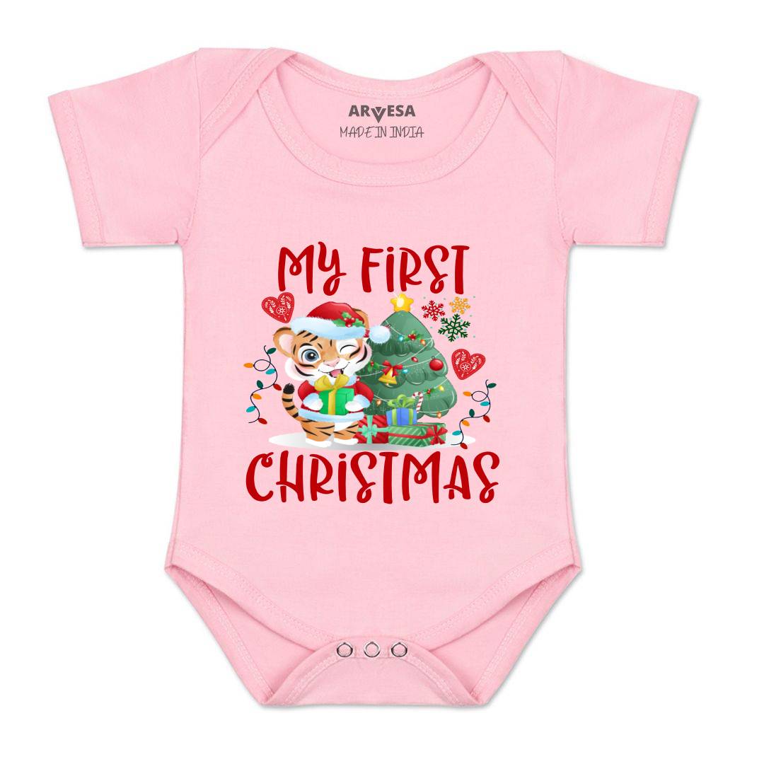 Arvesa Design-1271 Christmas My First Baby Boy and Baby Girl Dress .