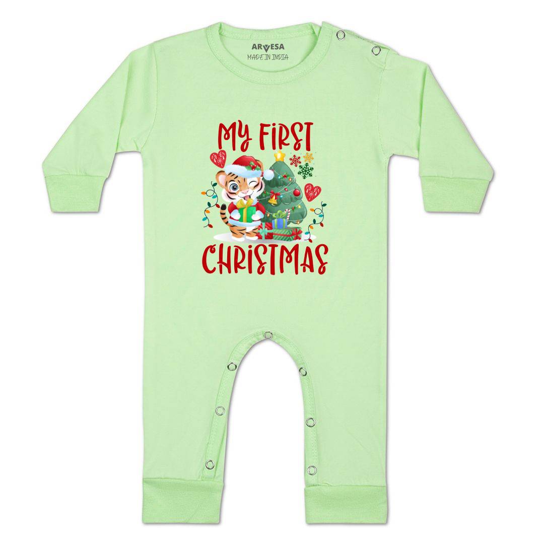 Arvesa Design-1271 Christmas My First Baby Boy and Baby Girl Dress .
