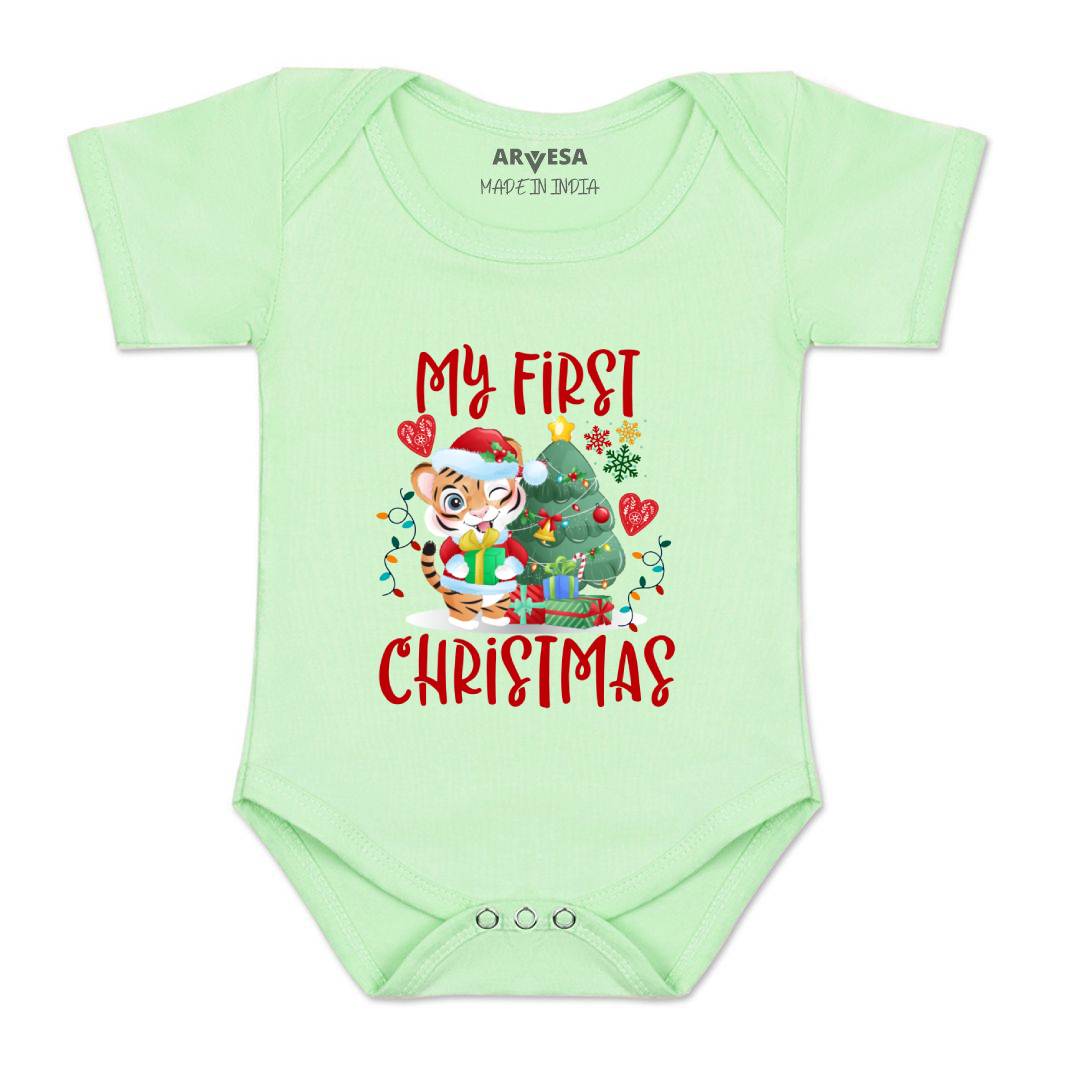Arvesa Design-1271 Christmas My First Baby Boy and Baby Girl Dress .