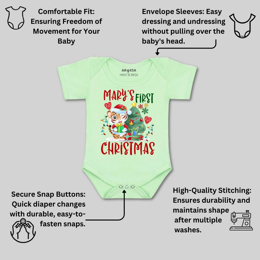Arvesa My First Christmas  Baby Boy & Girl Dress