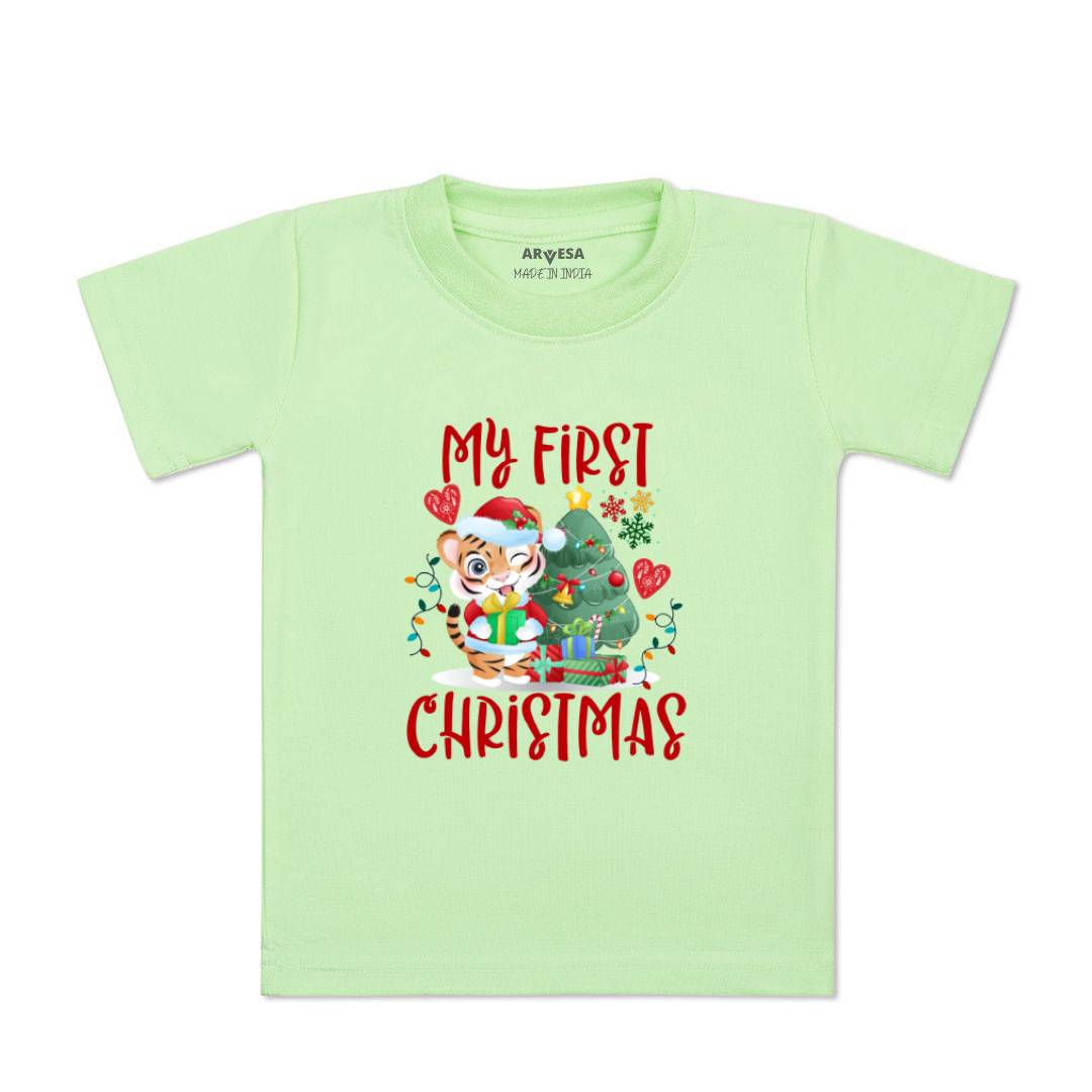 Arvesa Design-1271 Christmas My First Baby Boy and Baby Girl Dress .