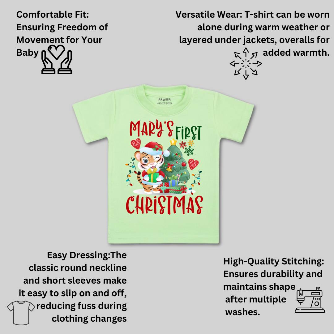 Arvesa My First Christmas  Baby Boy & Girl Dress