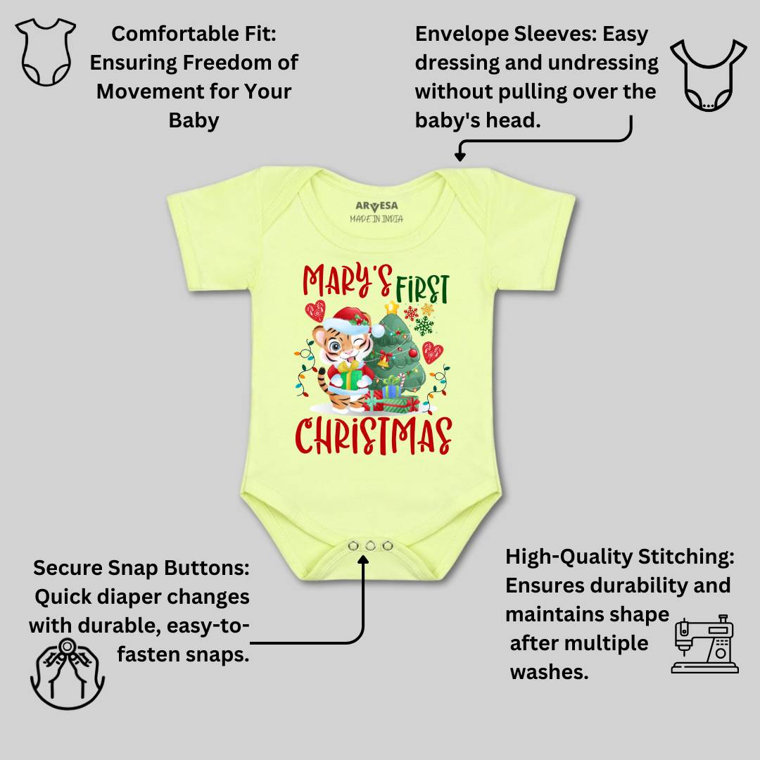 Arvesa My First Christmas  Baby Boy & Girl Dress
