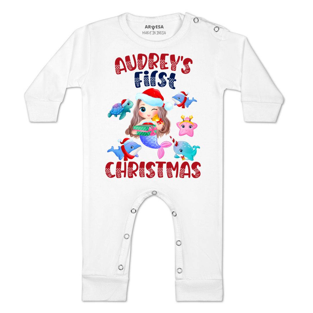 Arvesa My First Christmas  Baby Boy & Girl Dress