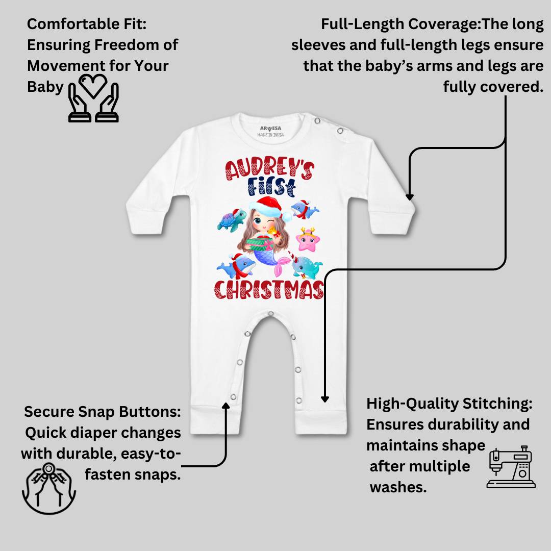Arvesa My First Christmas  Baby Boy & Girl Dress