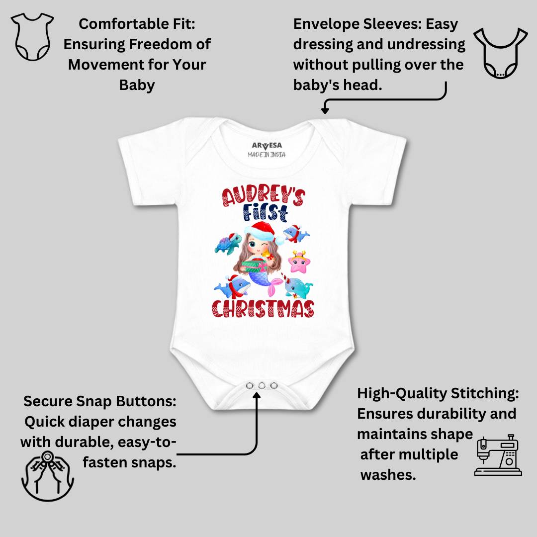 Arvesa My First Christmas  Baby Boy & Girl Dress