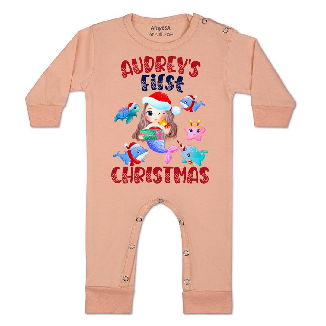 Arvesa My First Christmas  Baby Boy & Girl Dress