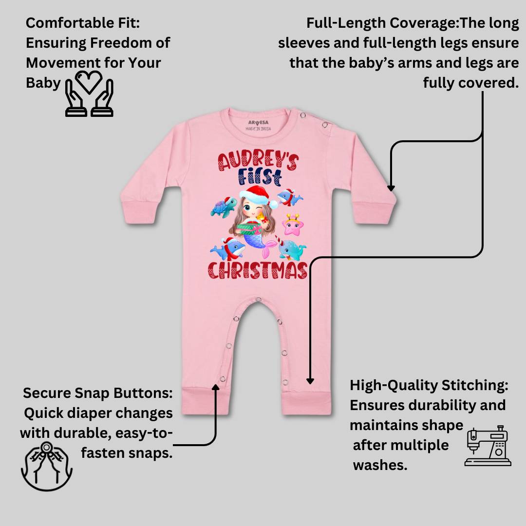 Arvesa My First Christmas  Baby Boy & Girl Dress