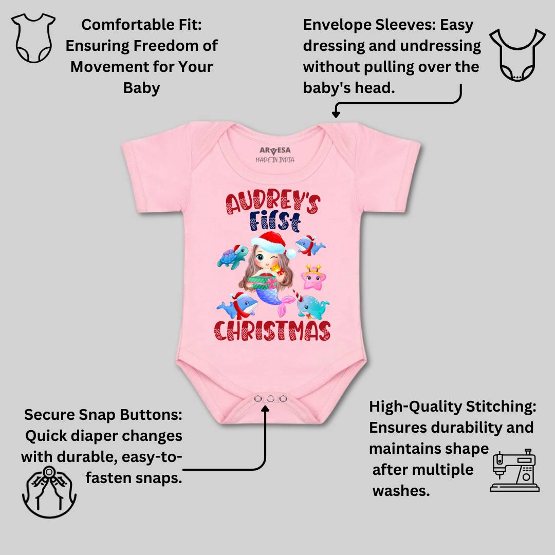 Arvesa My First Christmas  Baby Boy & Girl Dress