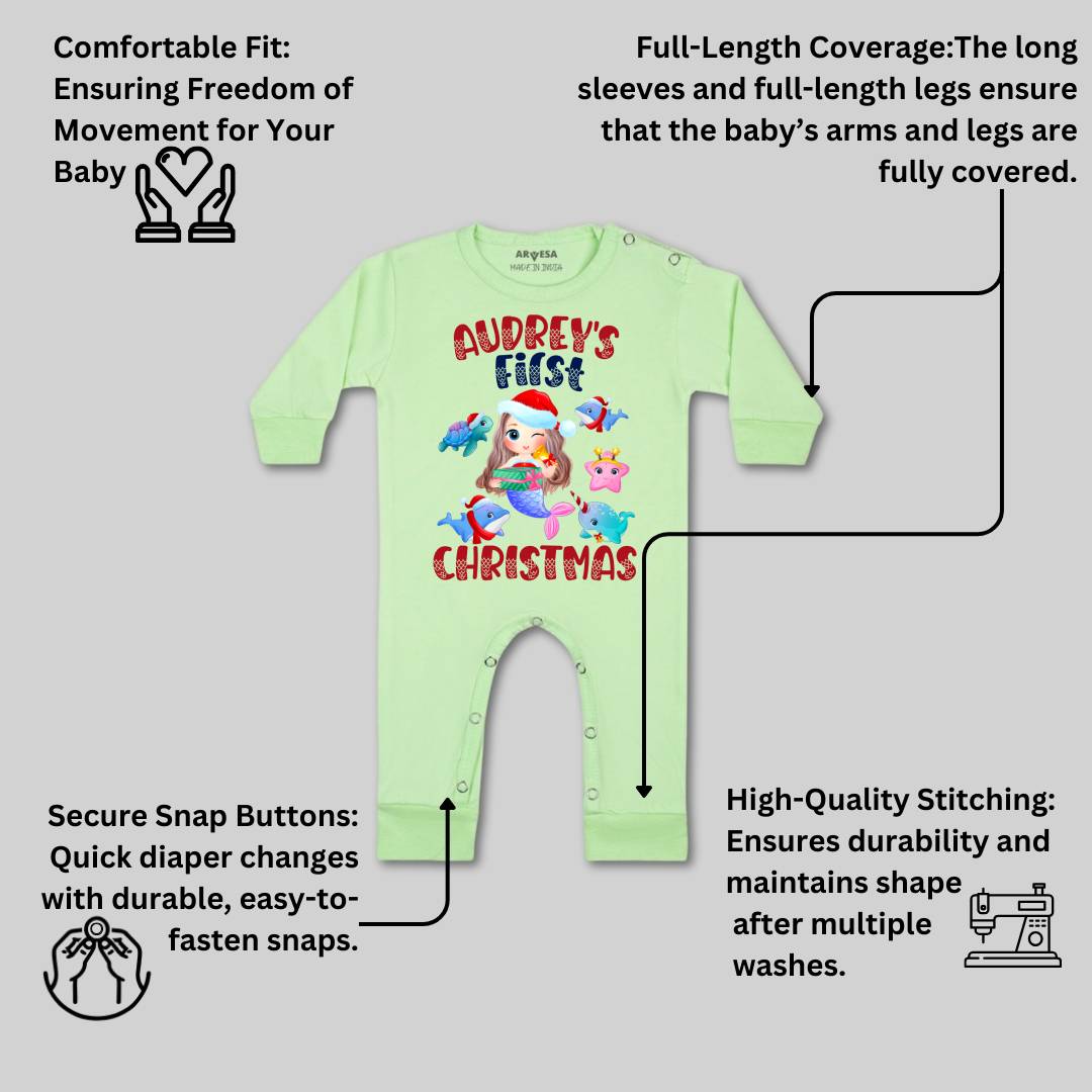 Arvesa My First Christmas  Baby Boy & Girl Dress