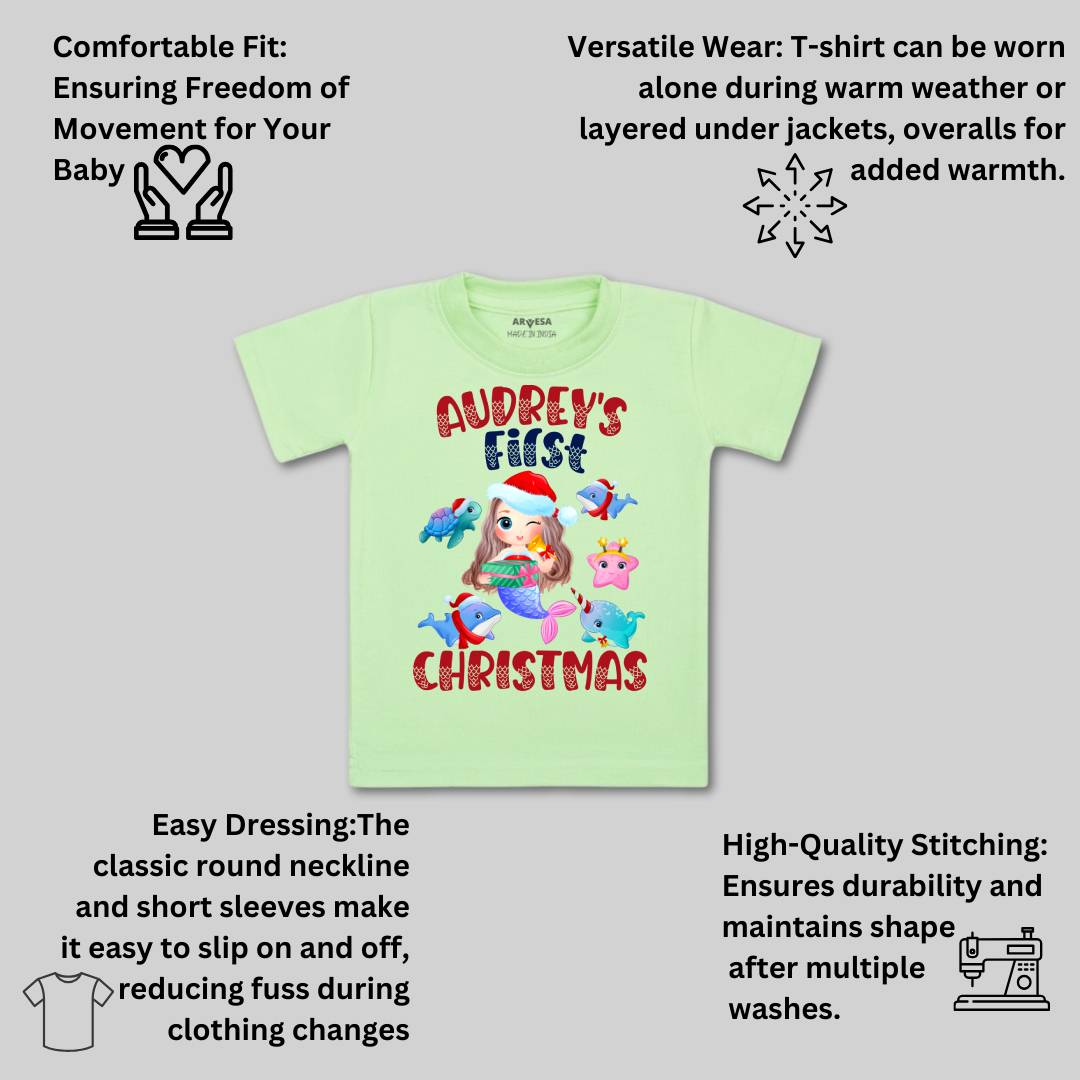 Arvesa My First Christmas  Baby Boy & Girl Dress