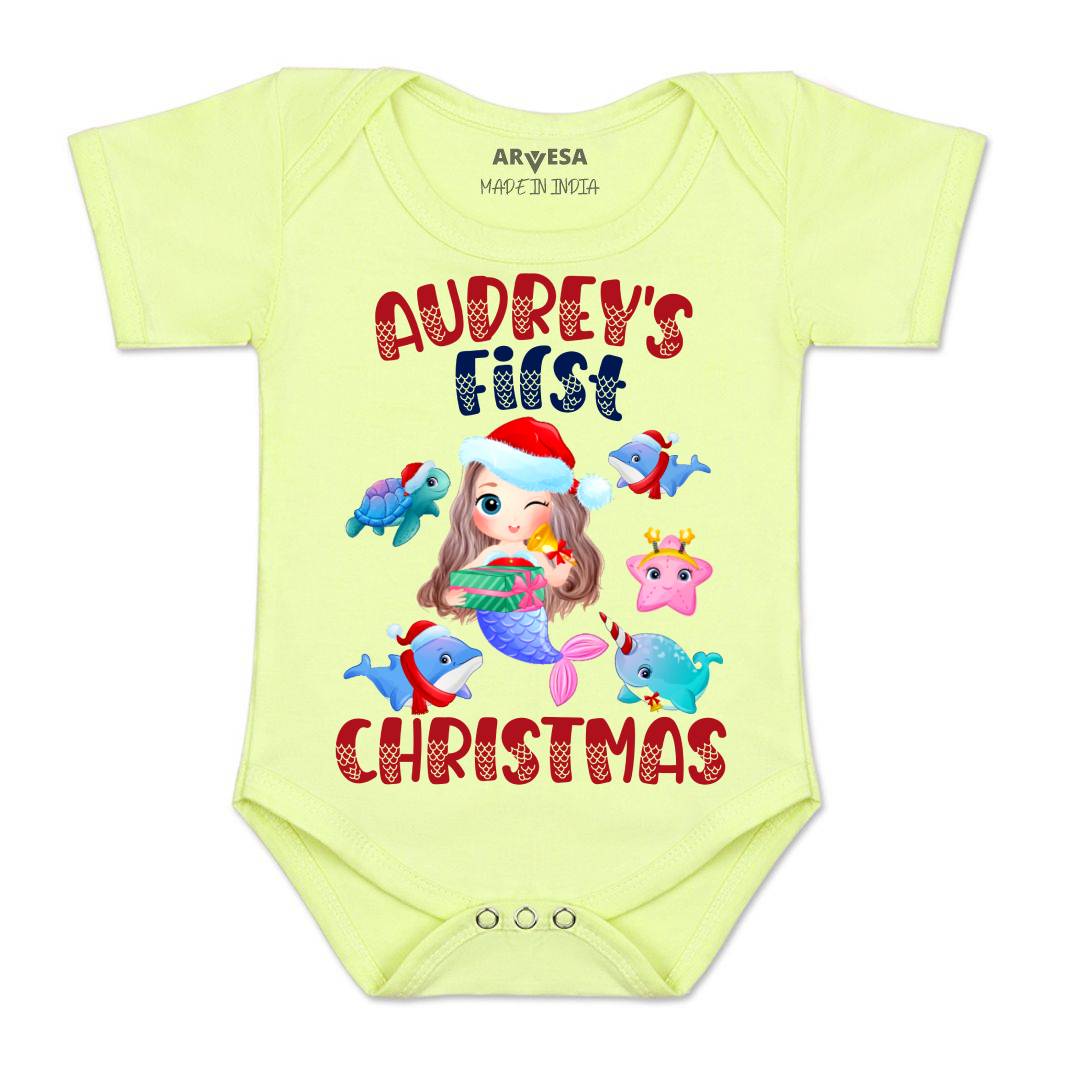 Arvesa My First Christmas  Baby Boy & Girl Dress