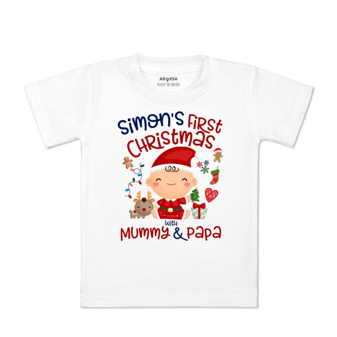 Arvesa My First Christmas  Baby Boy & Girl Dress