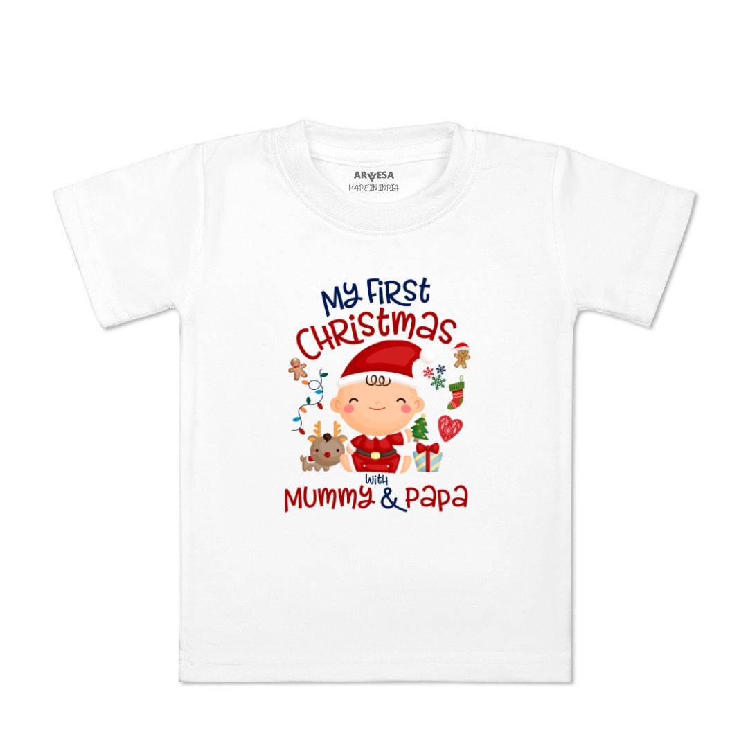 Arvesa Design-1273 Christmas My First Baby Boy and Baby Girl Dress .