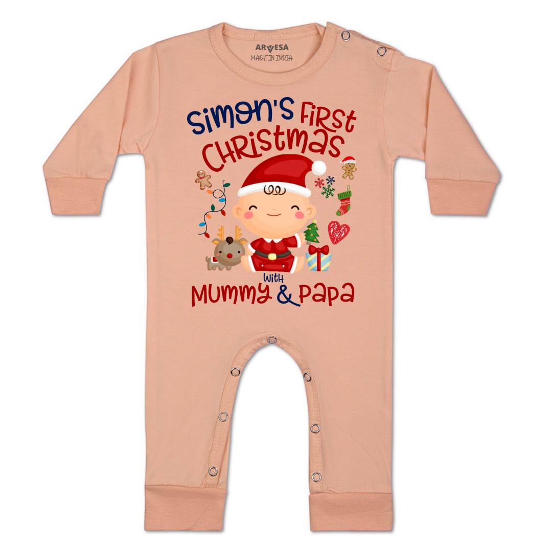 Arvesa My First Christmas  Baby Boy & Girl Dress