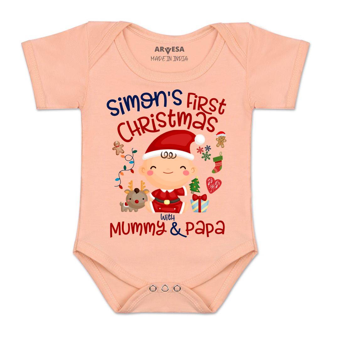 Arvesa My First Christmas  Baby Boy & Girl Dress