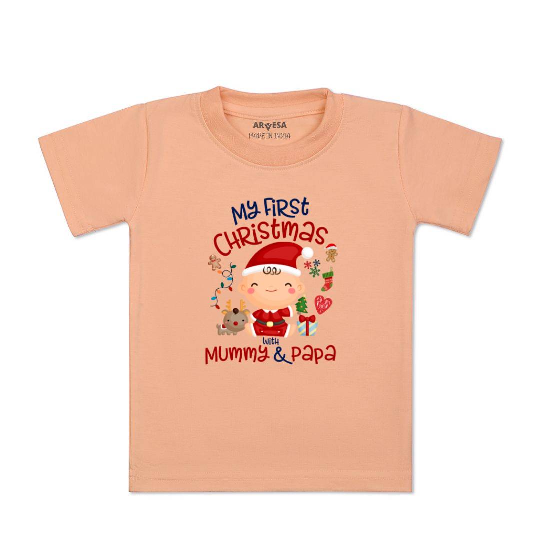 Arvesa Design-1273 Christmas My First Baby Boy and Baby Girl Dress .