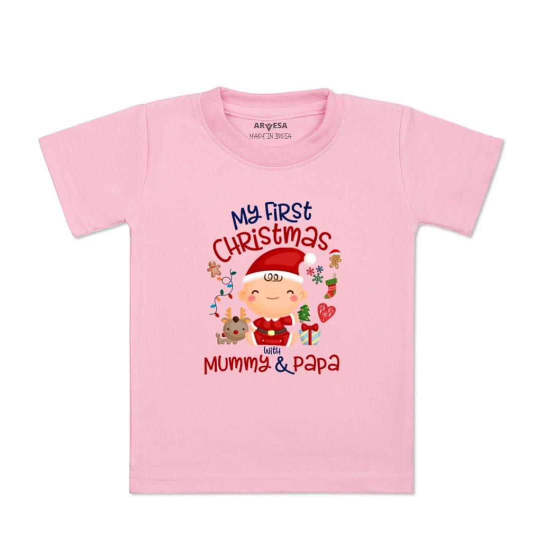 Arvesa Design-1273 Christmas My First Baby Boy and Baby Girl Dress .